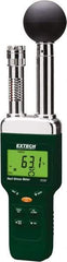 Extech - Thermometer/Hygrometers & Barometers Type: Heat Stress WBGT Meter Minimum Relative Humidity (%): 1 - Apex Tool & Supply