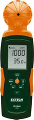 Extech - Audible Alarm, LCD Display, Indoor Air Quality Monitor - Monitors Carbon Dioxide, -10 to 50°C Working Temp, CE Listed - Apex Tool & Supply