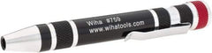 Wiha - 7 Piece, 1/4" Drive Screwdriver Micro Bit Set - T3 to T8 Torx - Apex Tool & Supply