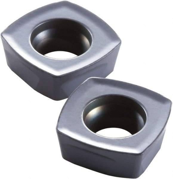 OSG - SDMT09T308 SM Grade XP3035 Carbide Milling Insert - TiN/TiB2 Finish, 3.97mm Thick, 0.8mm Corner Radius - Apex Tool & Supply