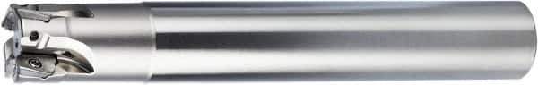 OSG - 28mm Cut Diam, 25mm Shank Diam, 120mm OAL, Indexable Square Shoulder End Mill - ZD_T11... Inserts, Cylindrical Shank, 90° Lead Angle, Through Coolant, Series PHOENIX-PSE - Apex Tool & Supply
