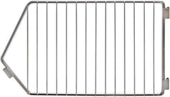 Quantum Storage - 9" Wide, Open Shelving Accessory/Component - Chrome, Chrome Finish, 20" Long, Use with 20" Width Modular Stacking Baskets - Apex Tool & Supply
