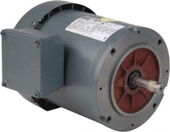 Boston Gear - 0.33 hp, TEFC Enclosure, T-Stat Thermal Protection, 1,725 RPM, 230/460 Volt, 50/60 Hz, Three Phase Motor - Size 56C Frame, C-Face Mount, 1 Speed, Ball Bearings, 1.16/0.58 Full Load Amps, F Class Insulation, Reversible - Apex Tool & Supply