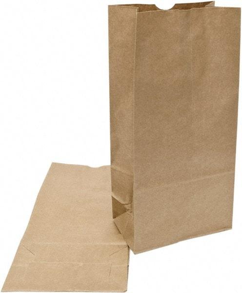 DURO BAG MFR - Kraft Grocery Bag - 7-3/4 x 4-13/16 x 16, Brown - Apex Tool & Supply