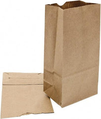DURO BAG MFR - Kraft Grocery Bag - 4-5/16 x 2-7/16 x 7-7/8, Brown - Apex Tool & Supply
