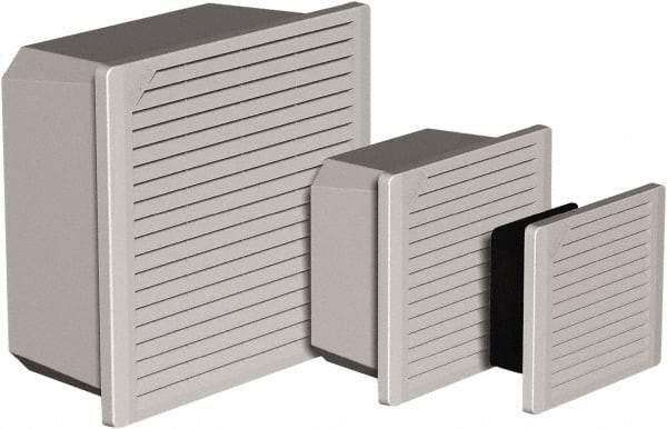 nVent Hoffman - 215 CFM, Enclosure Cooling Fan Package - 13 Inch Wide x 5-15/16 Inch Deep x 11-13/16 Inch High, 115 VAC, ABS Grill and Enclosure - Apex Tool & Supply