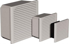 nVent Hoffman - 215 CFM, Enclosure Cooling Fan Package - 13 Inch Wide x 5-15/16 Inch Deep x 11-13/16 Inch High, 115 VAC, ABS Grill and Enclosure - Apex Tool & Supply