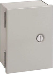 nVent Hoffman - Steel Junction Box Enclosure Hinge Flat Cover - NEMA 1, 12" Wide x 12" High x 4" Deep - Apex Tool & Supply