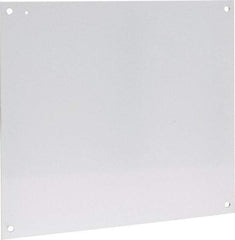 nVent Hoffman - 18-1/2" OAW x 21" OAH Powder Coat Finish Electrical Enclosure Nonperforated Panel - 24" x 20" Box, 14 Gauge Steel, Use with A24N2010LP/A24N206LP/A24N208LP/A24N20BLP/A24N20CLP/A30N24ALP - Apex Tool & Supply
