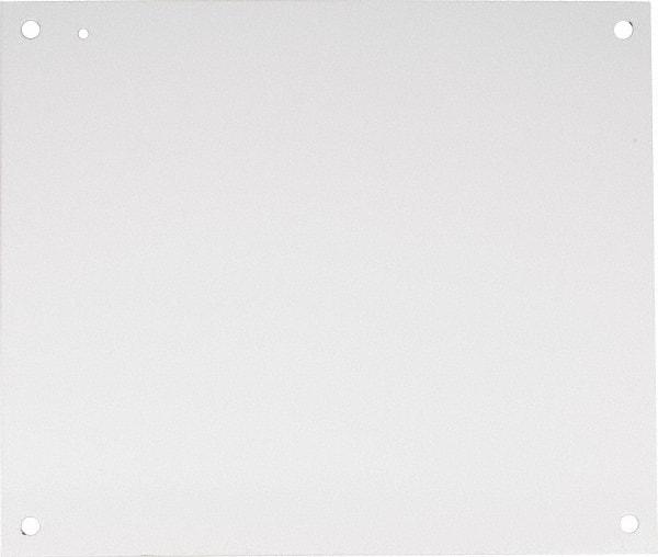 nVent Hoffman - 14-1/2" OAW x 17" OAH Powder Coat Finish Electrical Enclosure Nonperforated Panel - 20" x 16" Box, 14 Gauge Steel, Use with A20N166LP/A20N168LP/A20N16ALP/A20N16BLP - Apex Tool & Supply