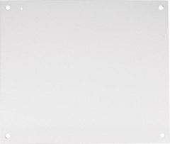 nVent Hoffman - 14-1/2" OAW x 17" OAH Powder Coat Finish Electrical Enclosure Nonperforated Panel - 20" x 16" Box, 14 Gauge Steel, Use with A20N166LP/A20N168LP/A20N16ALP/A20N16BLP - Apex Tool & Supply