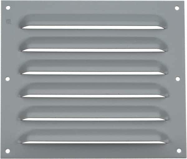 nVent Hoffman - Electrical Enclosure Steel Louver Plate Kit - For Use with Fresh Air Enclosures - Apex Tool & Supply