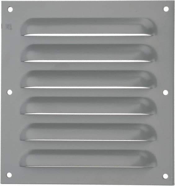 nVent Hoffman - Electrical Enclosure Steel Louver Plate Kit - For Use with Fresh Air Enclosures - Apex Tool & Supply