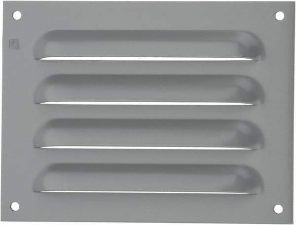 nVent Hoffman - Electrical Enclosure Steel Louver Plate Kit - For Use with Fresh Air Enclosures - Apex Tool & Supply