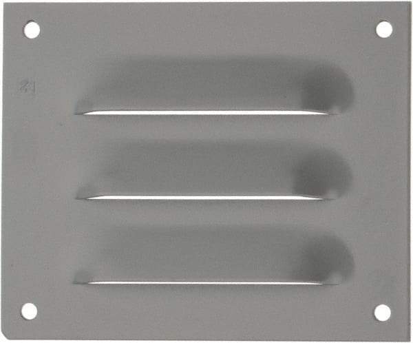 nVent Hoffman - Electrical Enclosure Steel Louver Plate Kit - For Use with Fresh Air Enclosures - Apex Tool & Supply