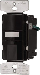 Cooper Wiring Devices - 1,000 Square Ft. Coverage, Infrared Vacancy Sensor Wall Switch - 1,000 at 120 V Incandescent, 1,000 at 120 V Fluorescent, 120 VAC, Gray - Apex Tool & Supply