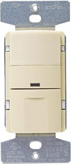 Cooper Wiring Devices - 450 Square Ft. Coverage, Infrared Occupancy Sensor Wall Switch - 600 at 120 V Incandescent, 600 at 120 V Fluorescent, 120 VAC, Ivory - Apex Tool & Supply