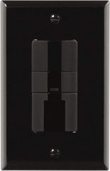 Cooper Wiring Devices - 450 Square Ft. Coverage, Infrared Occupancy Sensor Wall Switch - 600 at 120 V Incandescent, 600 at 120 V Fluorescent, 120 VAC, Black - Apex Tool & Supply