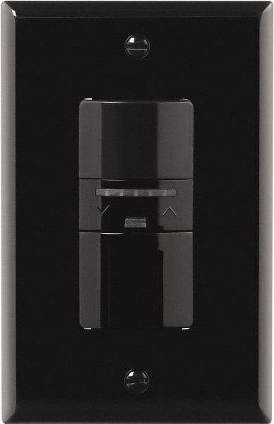 Cooper Wiring Devices - 1,000 Square Ft. Coverage, Infrared Vacancy Sensor Wall Switch - 600 at 120 V Incandescent, 600 at 120 V Fluorescent, 120 VAC, Black - Apex Tool & Supply