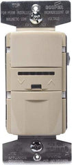 Cooper Wiring Devices - 1,000 Square Ft. Coverage, Infrared Occupancy Sensor Wall Switch - 600 at 120 V Incandescent, 600 at 120 V Fluorescent, 120 VAC, Ivory - Apex Tool & Supply