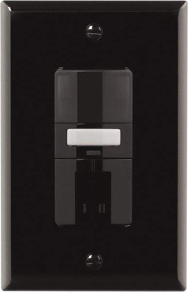 Cooper Wiring Devices - 1,000 Square Ft. Coverage, Infrared Occupancy Sensor Dual Switch - 1,000 at 120 V Incandescent, 1,000 at 120 V Fluorescent, 120 VAC, Black - Apex Tool & Supply