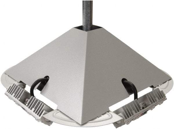 Cooper Lighting - 6" Long Steel Light Fixture Wire Guard - For Use with Garage Area Lights & Quadcast Luminaires - Apex Tool & Supply