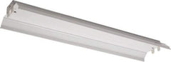 Cooper Lighting - 2 Lamps, 32 Watts, Fluorescent, Low Bay Fixture - 48" Long x 4-5/8" High x 12" Wide, 120-277 Volt, Steel Housing - Apex Tool & Supply