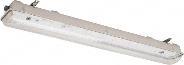 Cooper Lighting - 32 Watt, Fluorescent Hazardous Location Light Fixture - Corrosion, Dust, Heat, Moisture & Weather Resistant, Fiberglass Housing, 48" Long x 6-15/16" Wide x 4-7/8" High - Apex Tool & Supply