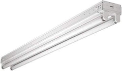 Cooper Lighting - 4 Lamp, 32 Watt, Fluorescent Strip Light - Suspended, 120/277 Volt, 96" Long x 4-1/4" Wide x 3-5/8" High - Apex Tool & Supply