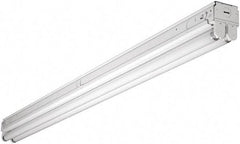 Cooper Lighting - 1 Lamp, 40 Watt, Fluorescent Strip Light - Suspended, 120/277 Volt, 48" Long x 2-3/4" Wide x 3-5/16" High - Apex Tool & Supply