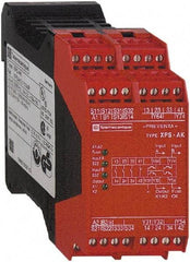 Square D - 24 VAC/VDC, 5 VA Power Rating, Standard Electromechanical & Solid State Screw General Purpose Relay - 6 Amp at 24 VAC/VDC, 1NC/4SS (Auxiliary) & 3NO - Apex Tool & Supply