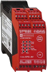 Square D - 24 VDC, Standard Electromechanical & Solid State Screw General Purpose Relay - 6 Amp at VDC, 3SS (Auxiliary) & 6NO - Apex Tool & Supply