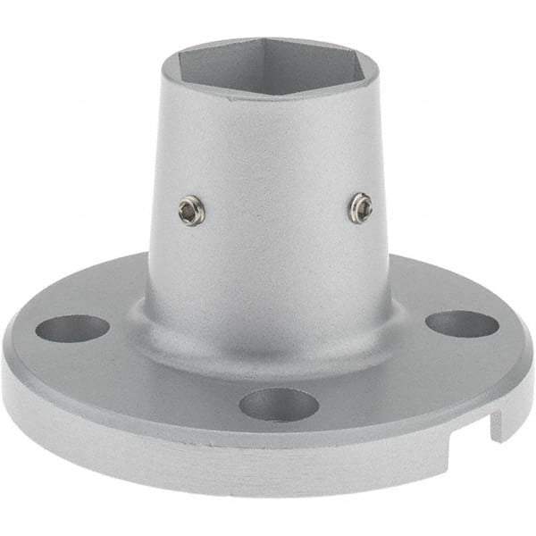 Square D - 2.44 Inch Long x 3.94 Inch Wide, Visual Signal Device Mount Base - For Use with XVC6 - Apex Tool & Supply