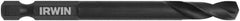 Irwin - 9/32" 135° High Speed Steel Jobber Drill - Oxide Finish, Right Hand Cut, Spiral Flute, 4-1/8" OAL - Apex Tool & Supply
