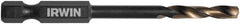 Irwin - 11/64" 135° High Speed Steel Jobber Drill - Oxide Finish, Right Hand Cut, Spiral Flute, 3-1/4" OAL - Apex Tool & Supply