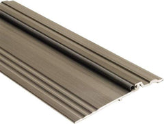 National Guard Products - 72" Long x 5" Wide x 1/2" High, Panic Threshold - Aluminum Finish - Apex Tool & Supply