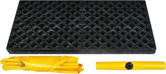 UltraTech - 66 Gal Sump, 3,000 Lb Capacity, 2 Drum, Polyethylene Spill Deck or Pallet - 54" Long x 25" Wide x 4" High, Low Profile, Inline Drum Configuration - Apex Tool & Supply