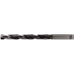 OSG - 18.5mm 140° Spiral Flute Solid Carbide Taper Length Drill Bit - Apex Tool & Supply