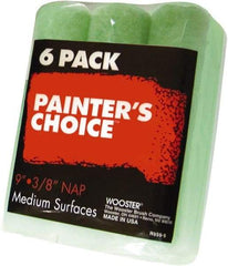 Wooster Brush - 3/8" Nap, 9" Wide Paint Roller - Medium Texture, Synthetic Knit - Apex Tool & Supply