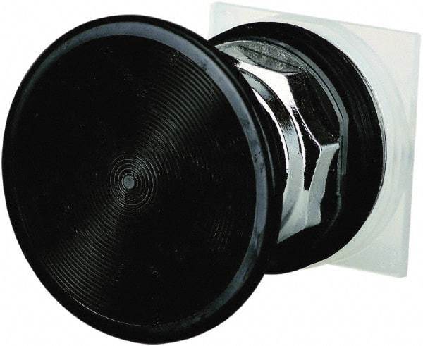 Schneider Electric - 1.18 Inch Mount Hole, Extended Straight, Pushbutton Switch Only - Round, Black Pushbutton, Momentary (MO), Weatherproof, Dust and Oil Resistant - Apex Tool & Supply