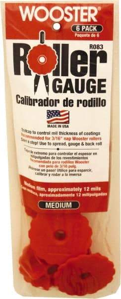 Wooster Brush - 3" Wide Red Roller Guage - Apex Tool & Supply
