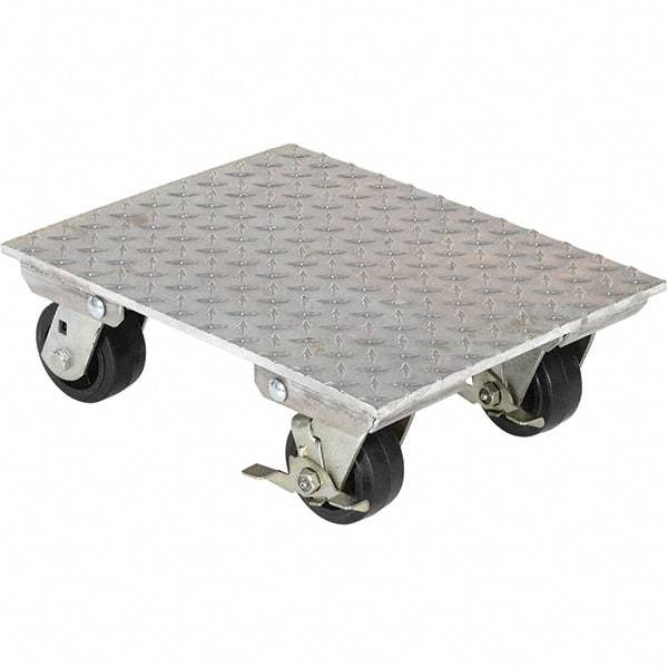 Vestil - 1,200 Lb Capacity Aluminum Dolly - 18" Long x 14" Wide - Apex Tool & Supply