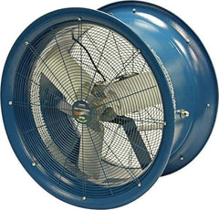 Patterson Fan - 26" Blade, 1 hp, 7,650 CFM, Industrial Circulation Fan - Suspension, 208-230/460 Volts, 1 Speed - Apex Tool & Supply