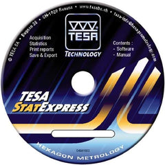 TESA Brown & Sharpe - Quality Assurance SPC Software - Compatible with Windows, For Use with Twin-Cal Calipers - Apex Tool & Supply
