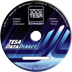 TESA Brown & Sharpe - Data Collection/Reporting SPC Software - Compatible with Windows, For Use with Twin-Cal Calipers - Apex Tool & Supply