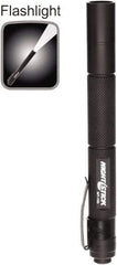 Bayco - LED Bulb, Industrial/Tactical Flashlight - Black Aluminum Body, AAA Batteries - Apex Tool & Supply