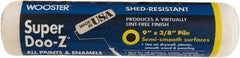 Wooster Brush - 3/8" Nap, 9" Wide Paint Roller - Medium Texture, Woven - Apex Tool & Supply
