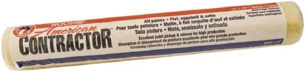 Wooster Brush - 1/2" Nap, 18" Wide Paint Roller - Semi-Rough Texture, Synthetic Knit - Apex Tool & Supply