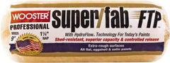 Wooster Brush - 1-1/4" Nap, 9" Wide Paint Roller - Extra-Rough Texture, Synthetic Knit - Apex Tool & Supply