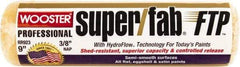 Wooster Brush - 3/8" Nap, 9" Wide Paint Roller - Medium Texture, Synthetic Knit - Apex Tool & Supply